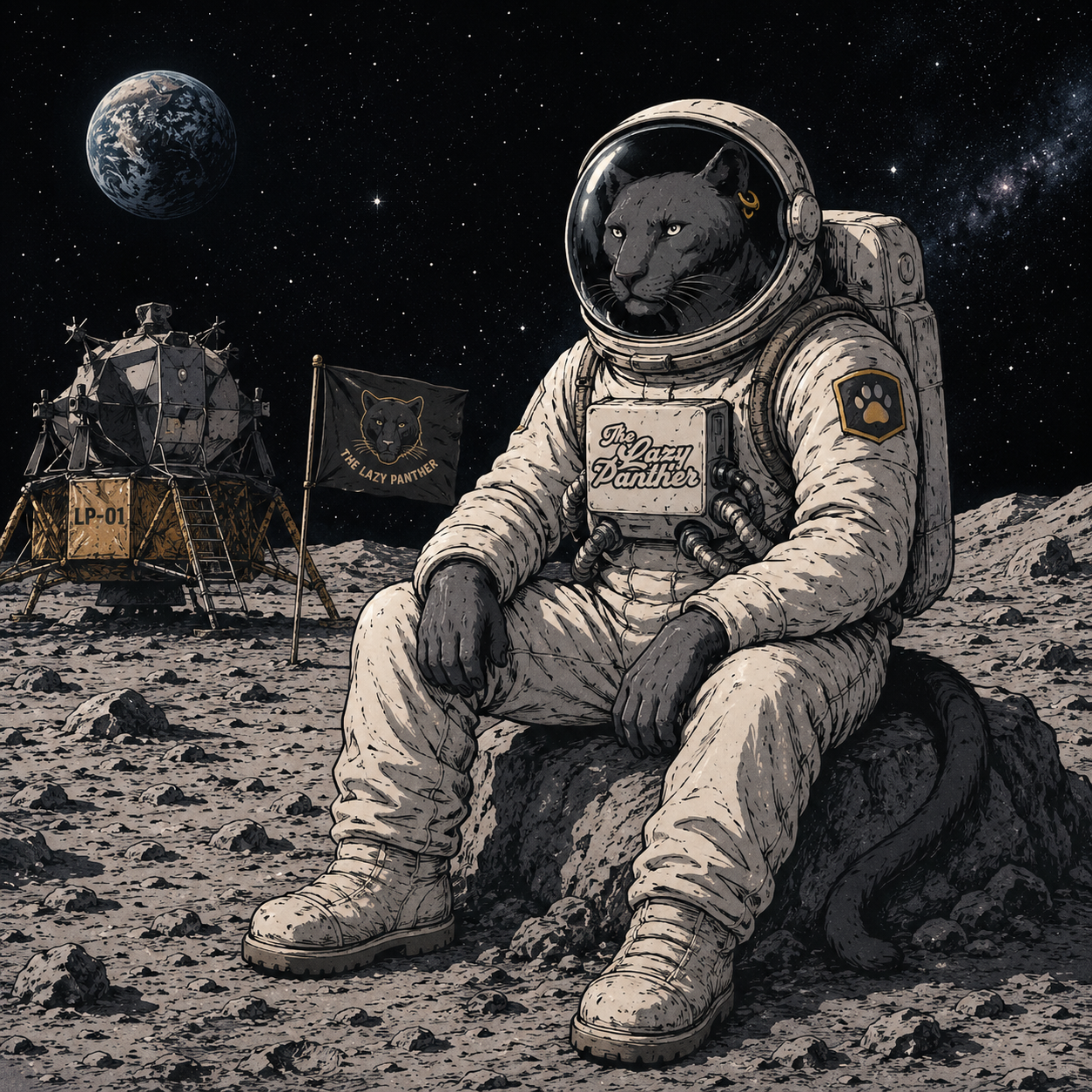 Ground control to Major Tomcat. — The Sea of Tranquility